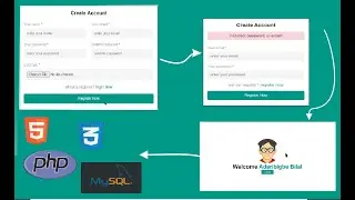 how to create a login system using PHP And MySQL @Bilalcodingstudio