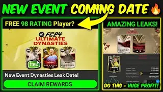 DYNASTIES EVENT RELEASE DATE | 5 Exciting Leaks in FC Mobile | Mr. Believer