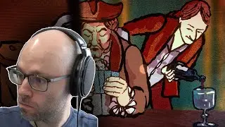 It's a game about shuffling (Card Shark)
