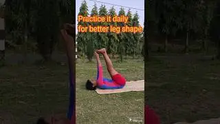 improve leg shape #yoga #exercise #workout #stayfit