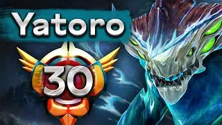 Яторо на Морфе, билд через волну! - Yatoro Morphling 7.36 DOTA 2