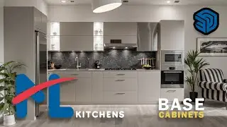 Master Kitchen Design: Exploring Base Cabinets with ML Kitchens Extension for SketchUp