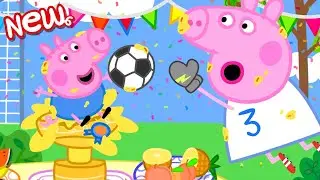 Peppa Pig Tales 🐷 Peppa's Football Party Mess! 🐷 Peppa Pig Episodes