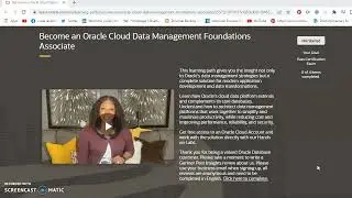 Check Out New FREE Oracle Cloud Data Management Foundations Associate Certification