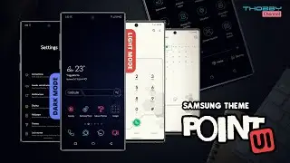 Point UI Theme | One UI Custom Theme.