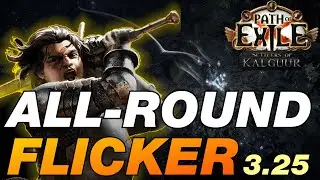 You'll Love This BUILD! Flicker Strike Slayer & 60 divs craft | POE 3.25 Settlers of Kalguur