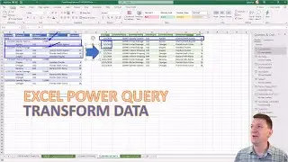 Microsoft Excel Power Query Cleaning Nested Data with Conditional Columns and Fill Command