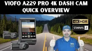 Viofo A229 Pro 4K Dash Cam Overview | Safe Drive Solutions