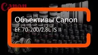 Видеообзор объектива Canon EF 70-200mm f/2.8L IS II USM