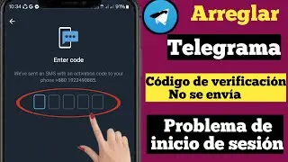 SOLUCIONAR Problema de inicio de sesión en Telegram ll