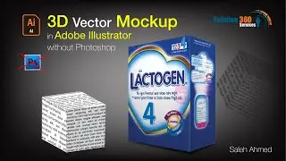 How to Make Realistic 3D Vector Mockup Using Adobe Illustrator