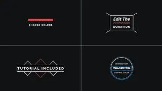 Mogrt Titles 300 Animated Titles for Premiere Pro | Text Animation