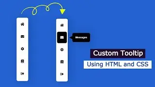 Create Tooltip Using HTML and CSS Only | CSS Tooltip