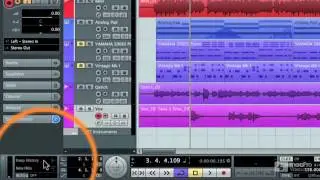 Cubase 6 105: Working With Audio - 9 Cycle Recording with Audio