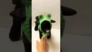 Шапка Лягушка для питомца. Обзор