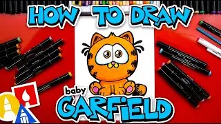 How To Draw Baby Garfield