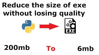 How to use upx to reduce pyinstaller exe size in python