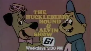 WKBF Channel 61 [Cleveland, OH] - The Huckleberry Hound & Alvin Show (Promo, 1970)