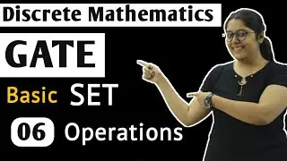 Discrete Mathematics Basic Set Operations | Discrete Mathematics GATE | GATE lectures Well Academy