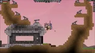 Starbound - Easy Bone Dragon Boss Fight