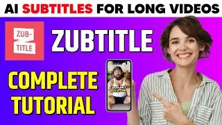 Zubtitle Tutorial/Review (Step-By-Step Guide) | How to use Zubtitle