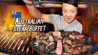 ALL YOU CAN EAT Australian Steakhouse Buffet & World's GREATEST 