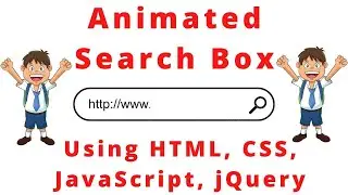 Animated Search Box Using HTML5, CSS3, JavaScript & jQuery