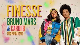 Bruno Mars - Finesse (Pink Panda Remix) (feat. Cardi B) (Official Audio)