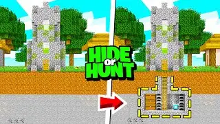 Most Secret Village Base in Minecraft Hide Or Hunt!