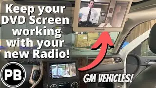 Keep your DVD screens working with new Radio!