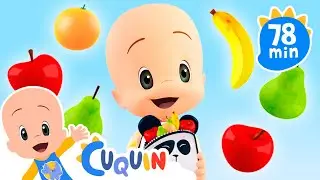 Cuquin's Pandabag 🍎🍌🍏 Learn fruits, colors and much more with Cuquin's educational videos