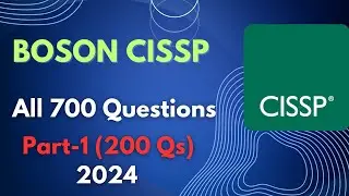 BOSON CISSP Practice Exam Questions (1 of 3)