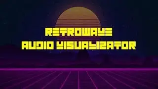 Retrowave Audio React | After Effects Template