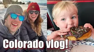 Colorado vlog: the Donut Mill and sledding!