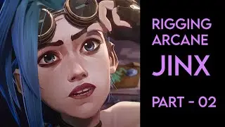 Rigging Jinx from Arcane Tutorial for Beginners - Part 02 Understanding Joint Orientations