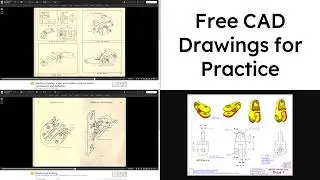 Computer Aided Design (CAD) - Free Drawings for Practice