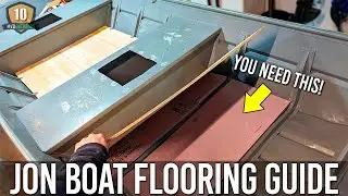 JON BOAT FLOORING GUIDE | FOAM & PLYWOOD - Ep. 10