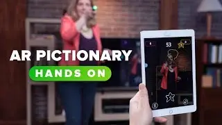 We played Pictionary in AR