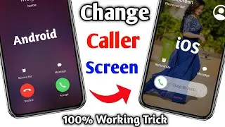 Android Caller Screen Ko Kaise Change Kare !! How To Change All Mobile Caller Screen Android to iOS