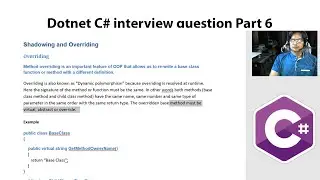 Hindi | Dotnet C# Interview Question Part 6 - 2023