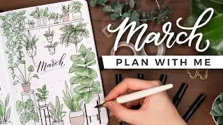 PLAN WITH ME | March 2021 Bullet Journal Setup