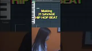 Making 21 Savage Type Beat #flstudio #shorts #feedshorts #makingbeats