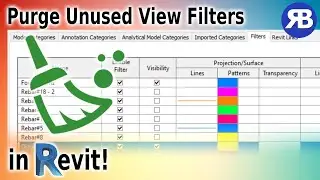 Revit Snippet: Purge Unused View Filters