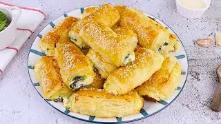 Spanakopita rolls: the Greek recipe for a tasty appetizer!