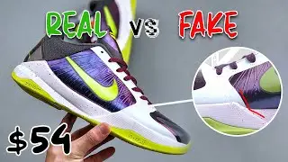 NIKE KOBE 5 PROTRO Chaos REAL vs FAKE