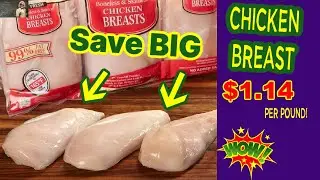 How I Buy CHICKEN BREAST For $1.14 a Pound... AMAZING FIND!