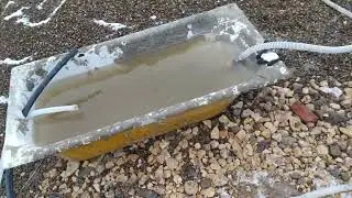Глубокий колодец!!! Спустя 3 дня после вскрытия воды.