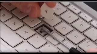 How To Fix Replace Small Keyboard Key - HP Envy Laptop Computer