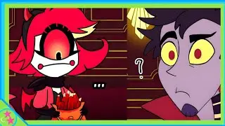 Nifty Is Nice To Adam On Halloween? | Hazbin Hotel Comic Dub