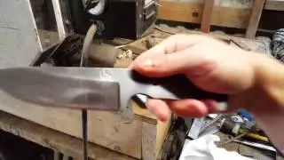 Professional Primary Edge Grinding With Knife Maker, Shane Wink